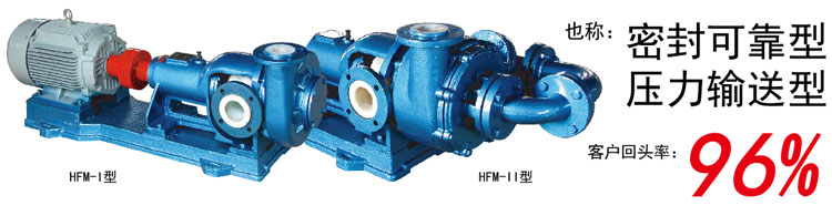HFM系列換代型耐腐耐磨壓濾機專配泵